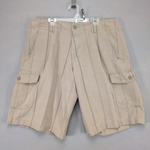 The North Face Axey Men&#39;s 34x11 Cargo Shorts Grid Print Cotton Ripstop G... - $469.53 MXN