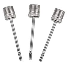 3 Inflating Needles Pin Nozzle Air Pump Valve Adaptors Ball Fill Univers... - $5.99