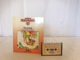 Teddy Ruxpin  The Airship Book n Cassette Tape 1980s Worlds of Wonder Vi... - $11.88