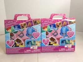 Disney Princess Sticker Kits Foldable Back To School Party Favors Gifts Lot Of 2 - £5.53 GBP