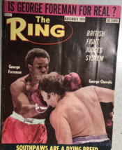 THE RING  vintage boxing magazine November 1970 George Foreman cover - $14.84