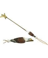 Bald Eagle Talons Long Reach Hand Back Scratcher Wall Hanging Figurine 24&quot;L - $30.06 CAD