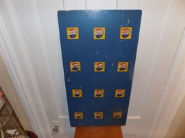 Vintage Pepsi Cola Store Display Masonite Back Sign - $94.05