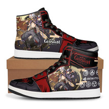 Arataki Itto JD Air Force Sneakers Hip-Hop Game Genshin Impact Shoes-Black - £67.93 GBP+