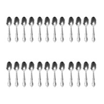 Abbie 24 Piece Stainless Steel Teaspoon Set - $649.56 MXN