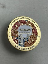 US Davis Police Department Office of The Chief IACLEA 2022 Challenge Coin - £40.51 GBP