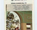 Eastern Air Lines Spring Summer Fall 1979 Southern Luxury Vacations Broc... - £17.33 GBP