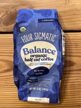 Four Sigmatic Balance Organic Half Caf Coffee De-Stress + Energy BB 1/26... - £13.48 GBP