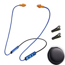 Ear Plugs Bluetooth Headphones For Work, Neckband Wireless Earbuds, Nois... - £55.81 GBP