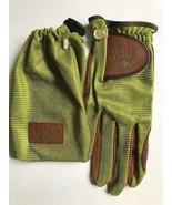 SALE LADIES GLOVE IT GREEN SNAKE GOLF GLOVE. SIZE LARGE. LEFT HANDED GOL... - $13.06