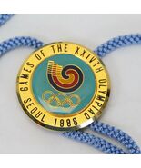 1988 Seoul Olympic Games XXIVTH Olympiad Bolo Metal  1-3/4&quot;  Diameter - $97.02
