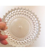 Vintage Pressed Glass Ash Tray / Ash Receiver 5.5&quot; - $15.84