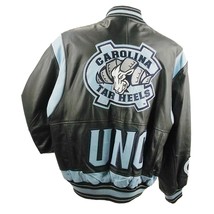 Nfl Carolina Tar Heels Leather Bomber Jacket LC104C - £273.37 GBP