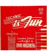 Technic Is Fun 1941 Beginner Piano Instruction Book One 1st Edition PB C1 - €17,21 EUR