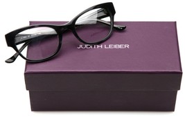 New Judith Leiber JL1684 01 Black Eyeglasses Frame 50-20-140mm B38 Italy - £145.36 GBP