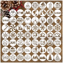 Christmas Stencils for Painting on Wood 60-3” Reusable Stencils, NEW - $12.72