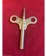 SETH THOMAS CLOCKS DOUBLE END BRASS CLOCK  KEY #6/4 NEW PARTS SIZE 3.6/1... - $22.75