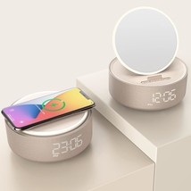 Colsur Bluetooth Speaker Alarm Clock: Modern, Digital, Yellow, 5 94 X 2 79 - £40.98 GBP