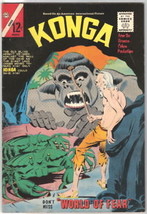 Konga Movie Comic Book #17, Charlton 1964 FN+/VFN- - £22.74 GBP