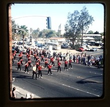 1970s Latin Marching Band Palm Springs Parade Palm Canyon Kodachrome 35mm Slide - £2.22 GBP