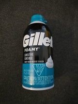 5 Gillette Foamy Sensitive Men&#39;s Shaving Foam - 11oz (BN20) - $20.51