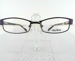 VERA WANG V 098 PURPLE 49-16-130 PETITE LADIES Eyeglass Frame - $26.55