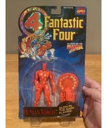 Toy Biz 1994 FANTASTIC FOUR “HUMAN TORCH” Glow In The Dark Flames Action... - $8.90