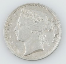1899 Straits Colonies 10 Centimes Pièce Argent En Extra Fin État Km #11 - $2,022.45 MXN