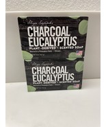 Shugar Soap Works Charcoal Eucalyptus Plant Derived Soap 5oz, 2 Pack - NEW! - £6.02 GBP
