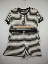 Vintage Jantzen Beach Set Two Piece Shirt And Shorts Combo Striped Size XL - £39.95 GBP