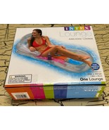 Intex King Kool Lounge Floating Swimming Pool Lounger with Headrest &amp; Cu... - $27.40 CAD