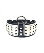 Shwaan Genuine Leather Studded Dog Collar For Large Pit Bull Dog Lot of ... - $236.95 CAD