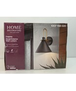 Home Decorators Cagney 12.37&quot; Modern 1-Light Hardwired Outdoor Barn Wall... - $59.99