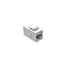 TRIPP LITE N235-001-WH CAT6 STRAIGHT-THROUGH MODULAR IN-LINE SNAP-IN COU... - £24.08 GBP