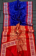 BANARASI Katan Silk Hand Woven Ethnic Sari - $188.49