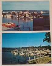 Vintage Chesapeake Bay Postcard Lot - Maryland Boat Yard &amp; Basin McDaniel&#39;s - £13.08 GBP