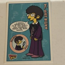 The Simpsons Trading Card 2001 Inkworks #36 Artie Ziff 74 - £1.55 GBP