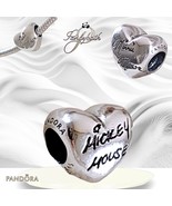 PANDORA Disney Parks Mickey Mouse Signature Heart Charm 792132 US SELLER  - $49.49