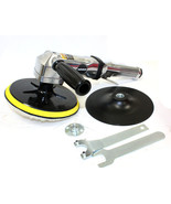 7&quot; Stainless Pneumatic Air Angle Polisher Buffer Variable Speed 1,500-2,... - $92.55
