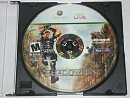 XBOX 360 - SHADOW RUN (Game Only) - $6.25