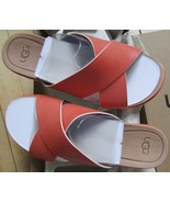 UGG Shoes Kari Slide Sandal Leather Colors Sizes New $120 - £70.37 GBP