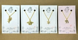 Gold Necklace for 18&quot; Dolls ~ YOUR CHOICE: Cupid, Cherub, Snowflake, Chai Symbol - £8.78 GBP