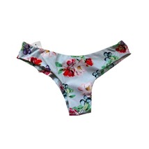 NEW AGUA MENTA BRAZILIAN SWIMWEAR Size Large Floral Print Swim Bottoms - $24.99