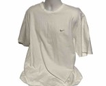 Vintage Nike Silver Tag Running Swoosh Athletic Shirt Men’s XL XLarge White - £13.86 GBP