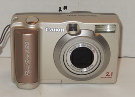 Canon PowerShot A20 2.0MP Digital Camera Tested Work - £58.54 GBP