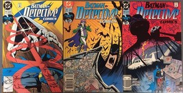 Detective Comics Batman Lot Of (3) #616 #617 #618 (1990) Dc Comics Fine+ - $9.89