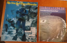 NY Times &amp; Travel Leisure Magazines Australia Great Barrier Reef 1982, 1986 more - £16.43 GBP