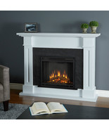Real Flame Kipling Electric Fireplace Heater White - £827.49 GBP