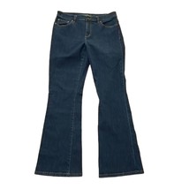 Lauren Ralph Lauren Modern Flare Denim Blue Jeans Womens Size 8 Dark Wash - $22.00