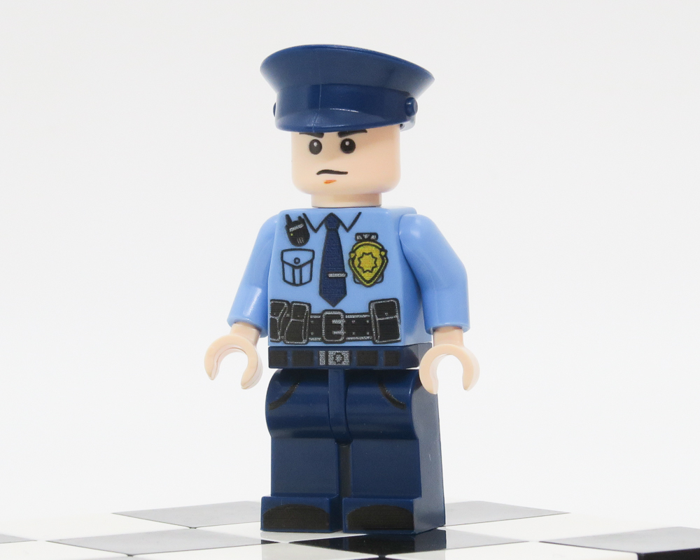 Custom minifigure Policeman City corp Block building brick toys M8040_06 - $2.95